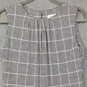 Calvin Klein Women's Top Small Sleeveless Pleated Dressy Tank Shirt